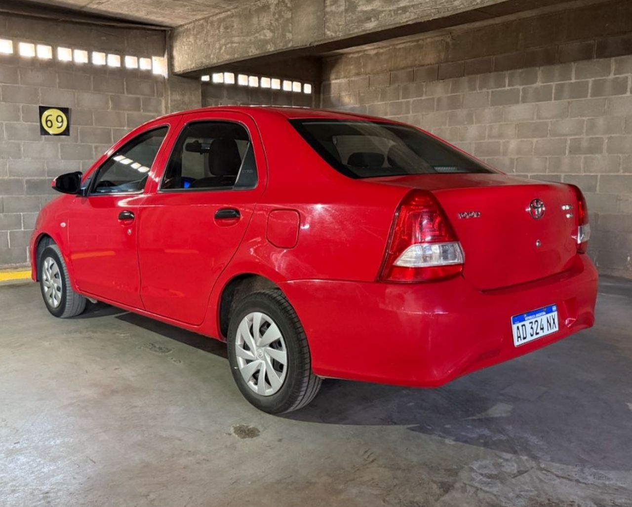 Toyota Etios Usado en San Luis, deRuedas