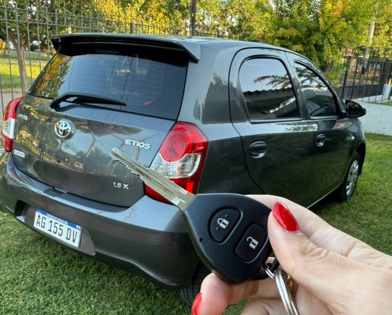 Toyota Etios Usado Financiado en Córdoba, deRuedas