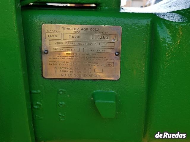 Tractor John Deere Usado en Mendoza, deRuedas