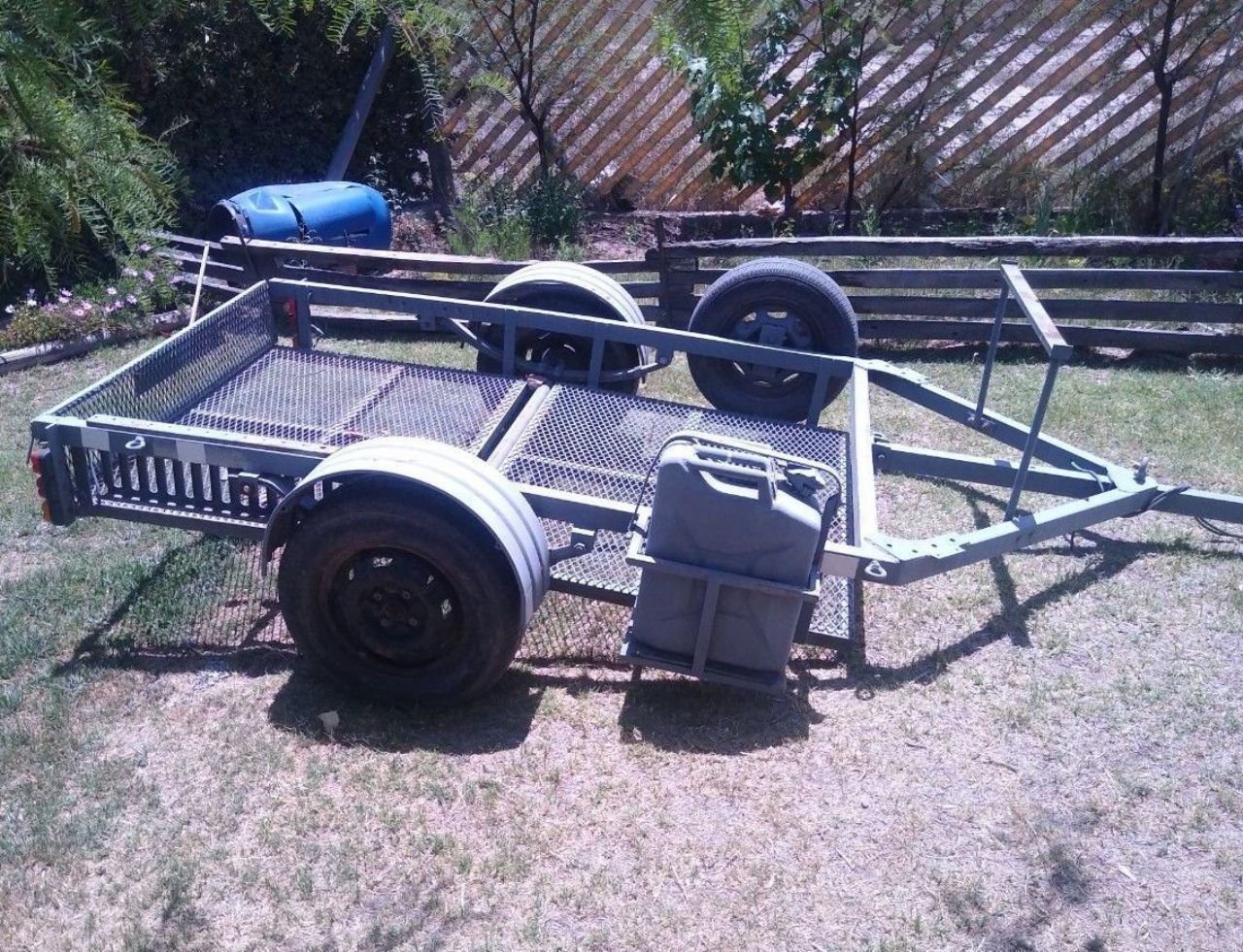 Trailer 1 eje Usado en Mendoza, deRuedas