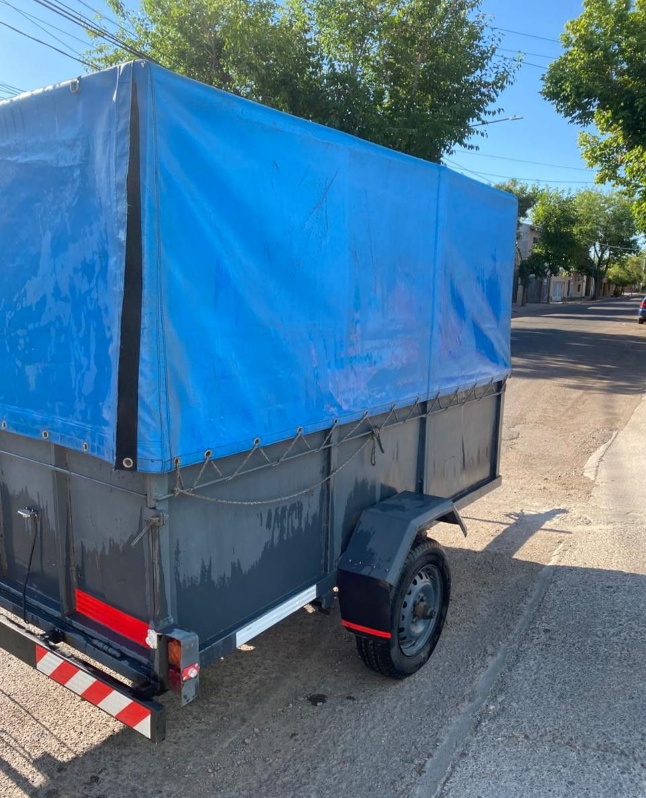 Trailer 1 eje Usado en Mendoza, deRuedas