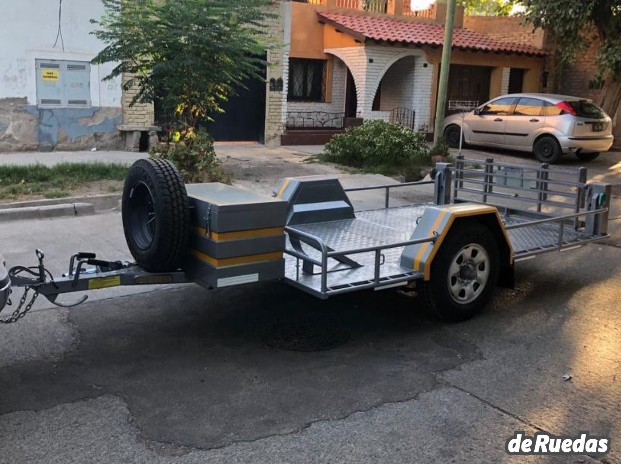 Trailer 1 eje Usado en Mendoza, deRuedas