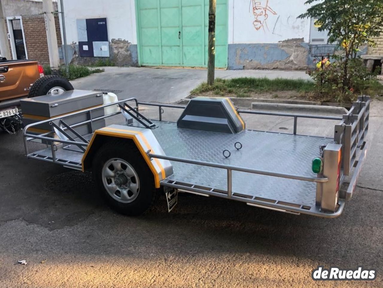 Trailer 1 eje Usado en Mendoza, deRuedas