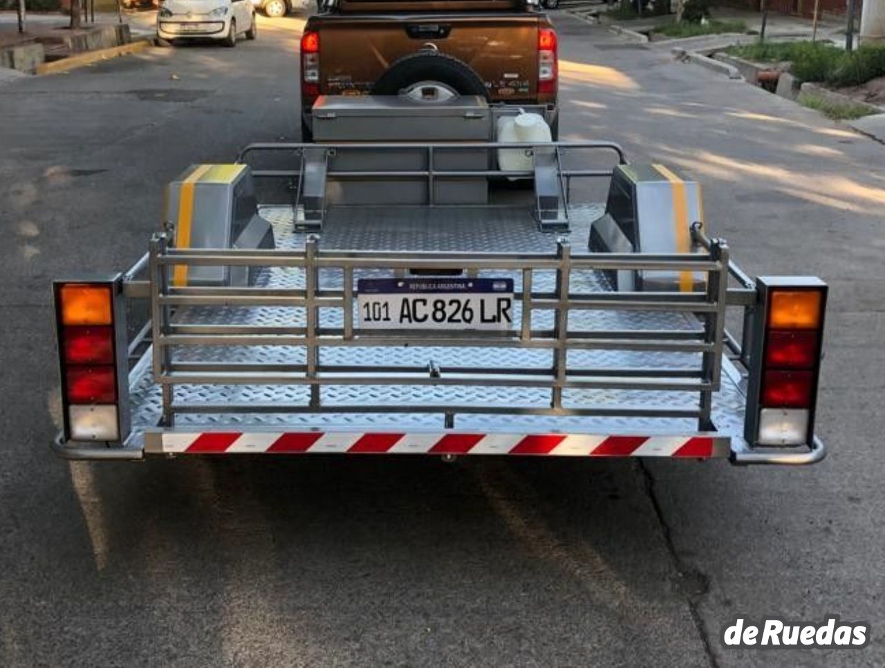 Trailer 1 eje Usado en Mendoza, deRuedas