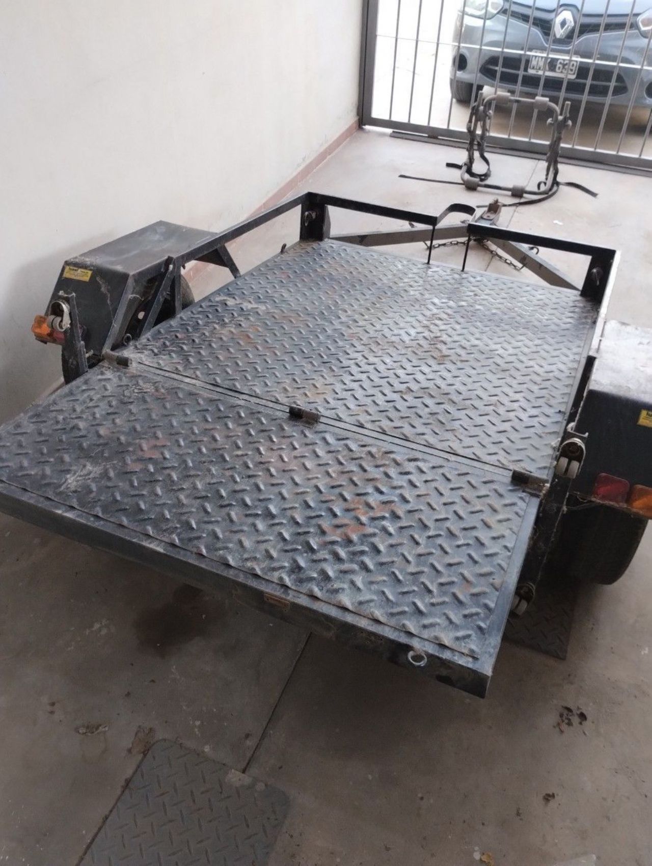 Trailer 1 eje Usado en Mendoza, deRuedas