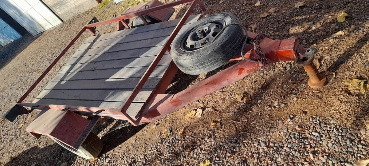 Trailer 1 eje Usado en Mendoza, deRuedas
