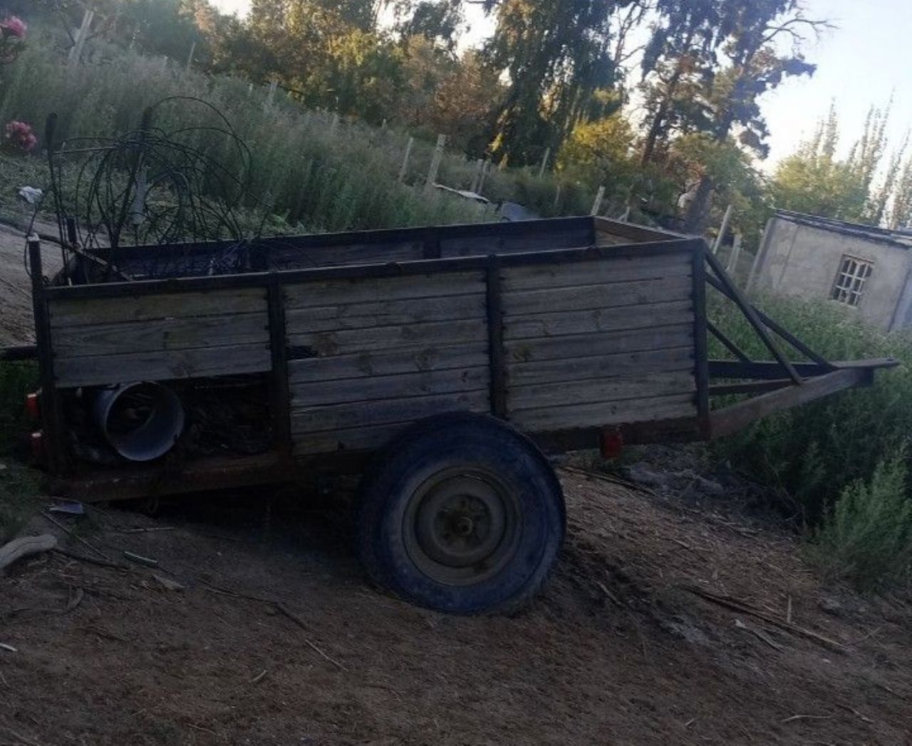 Trailer 1 eje Usado en Mendoza, deRuedas
