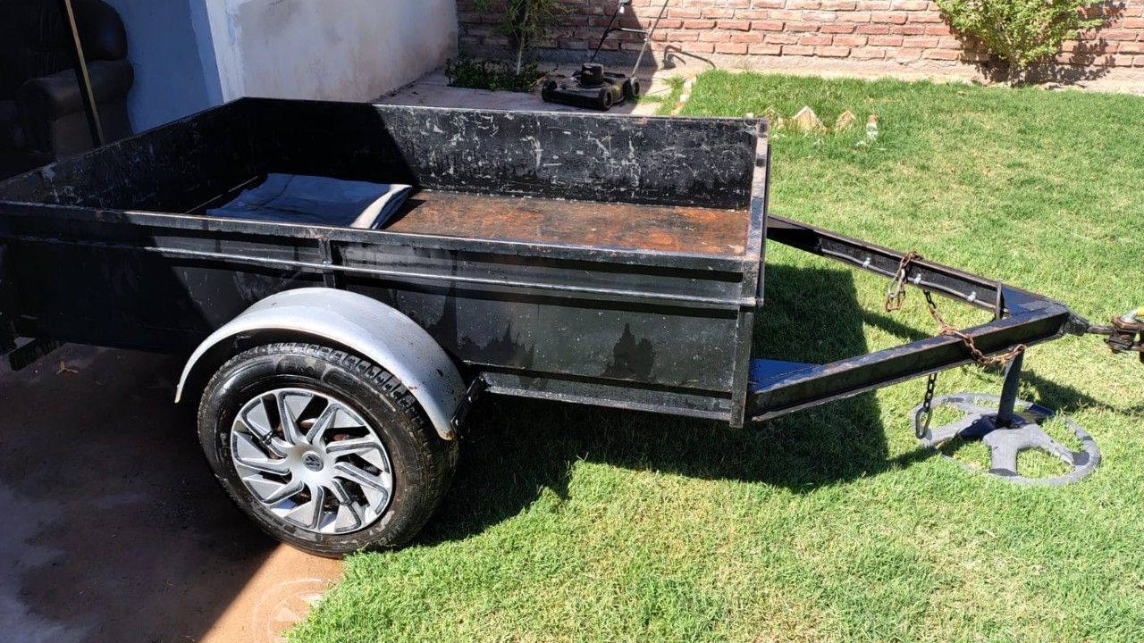Trailer 1 eje Usado en Mendoza, deRuedas
