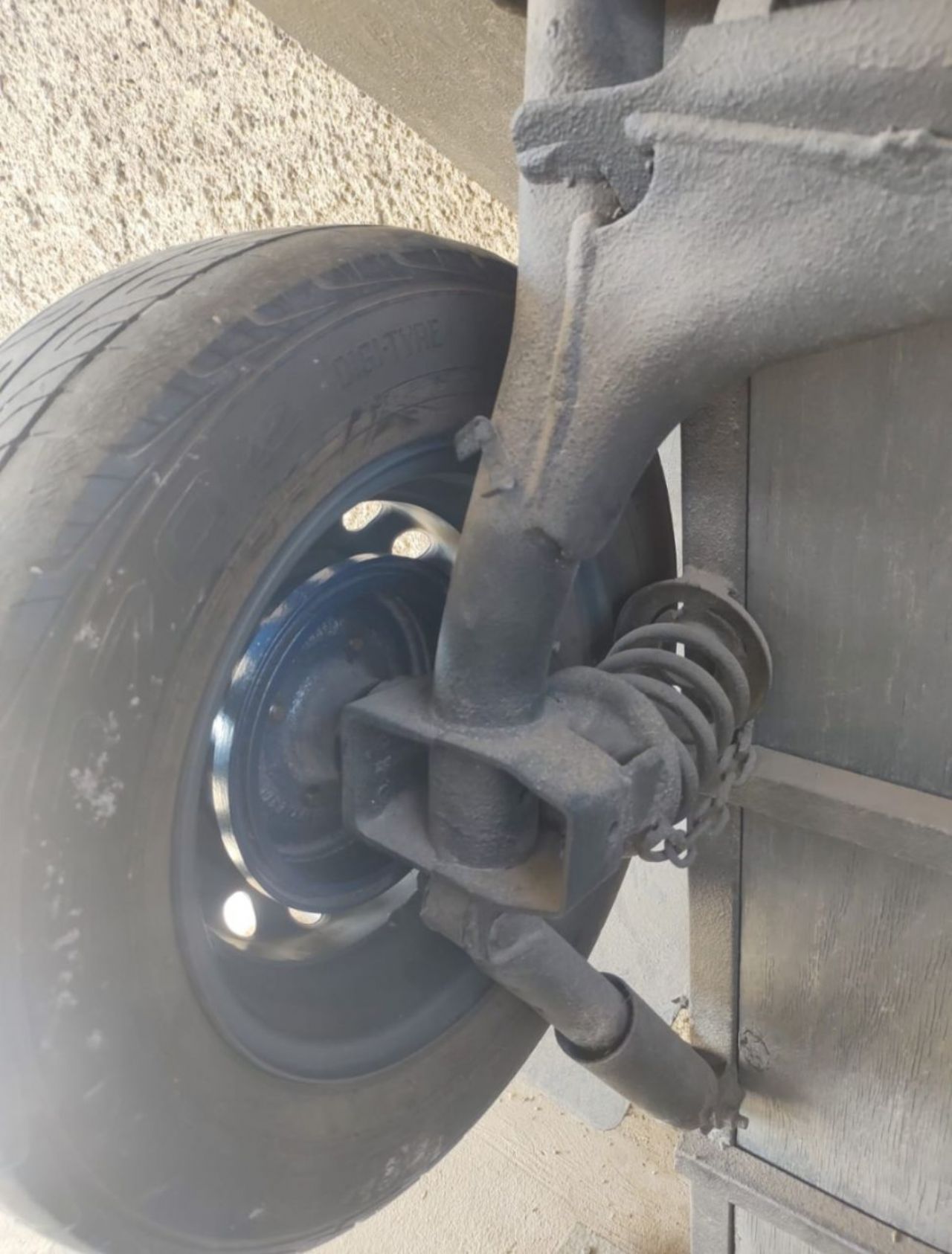 Trailer 1 eje Usado en Mendoza, deRuedas