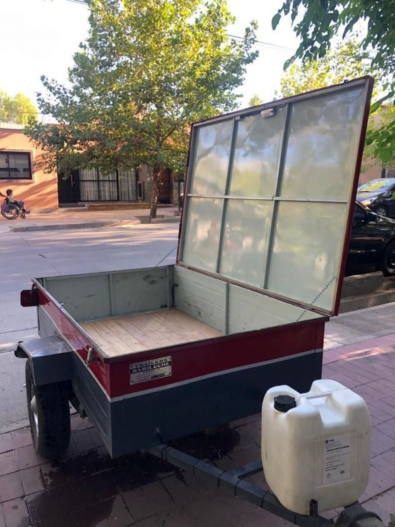 Trailer 1 eje Usado en Mendoza, deRuedas