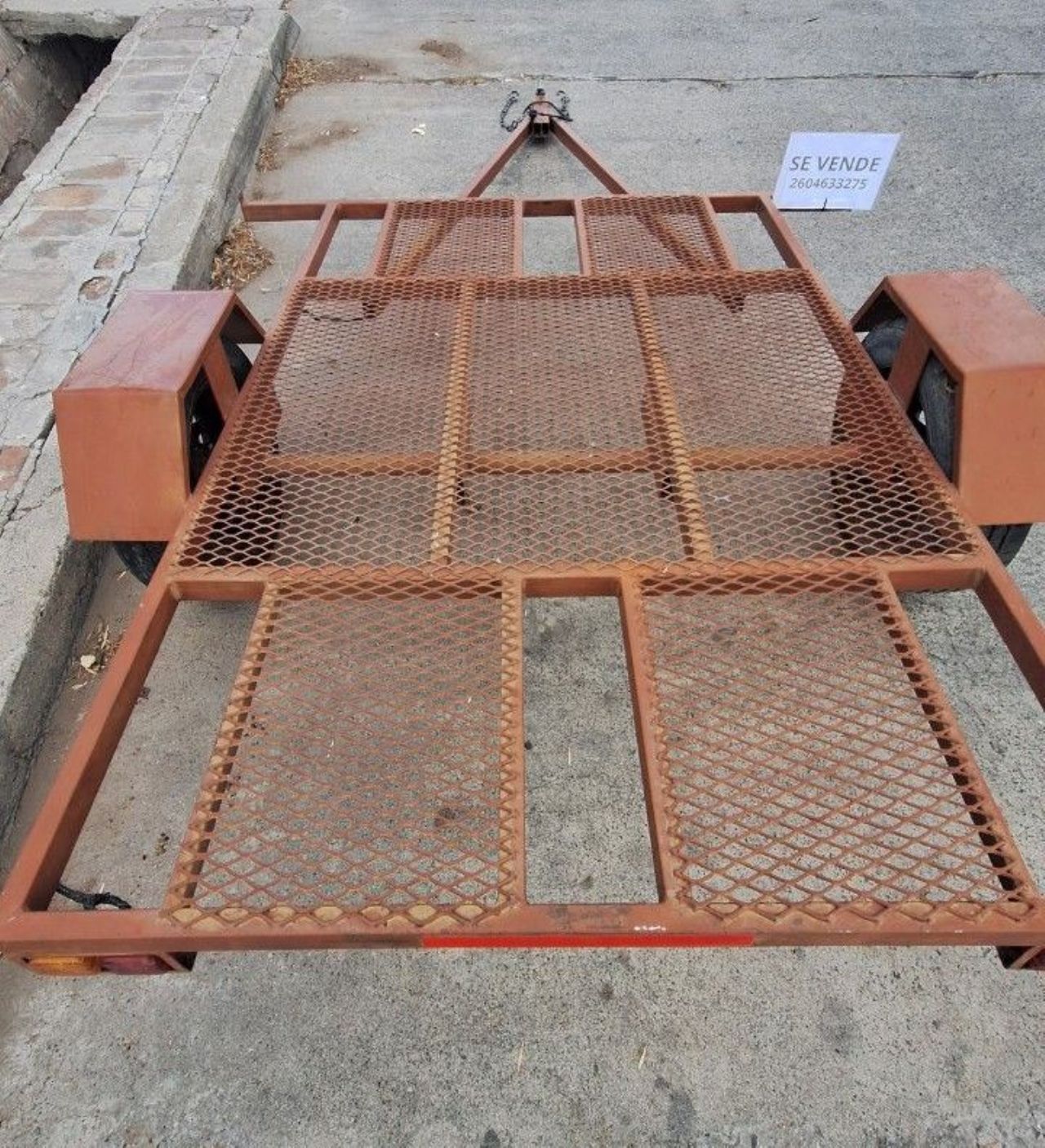 Trailer 1 eje Usado en Mendoza, deRuedas