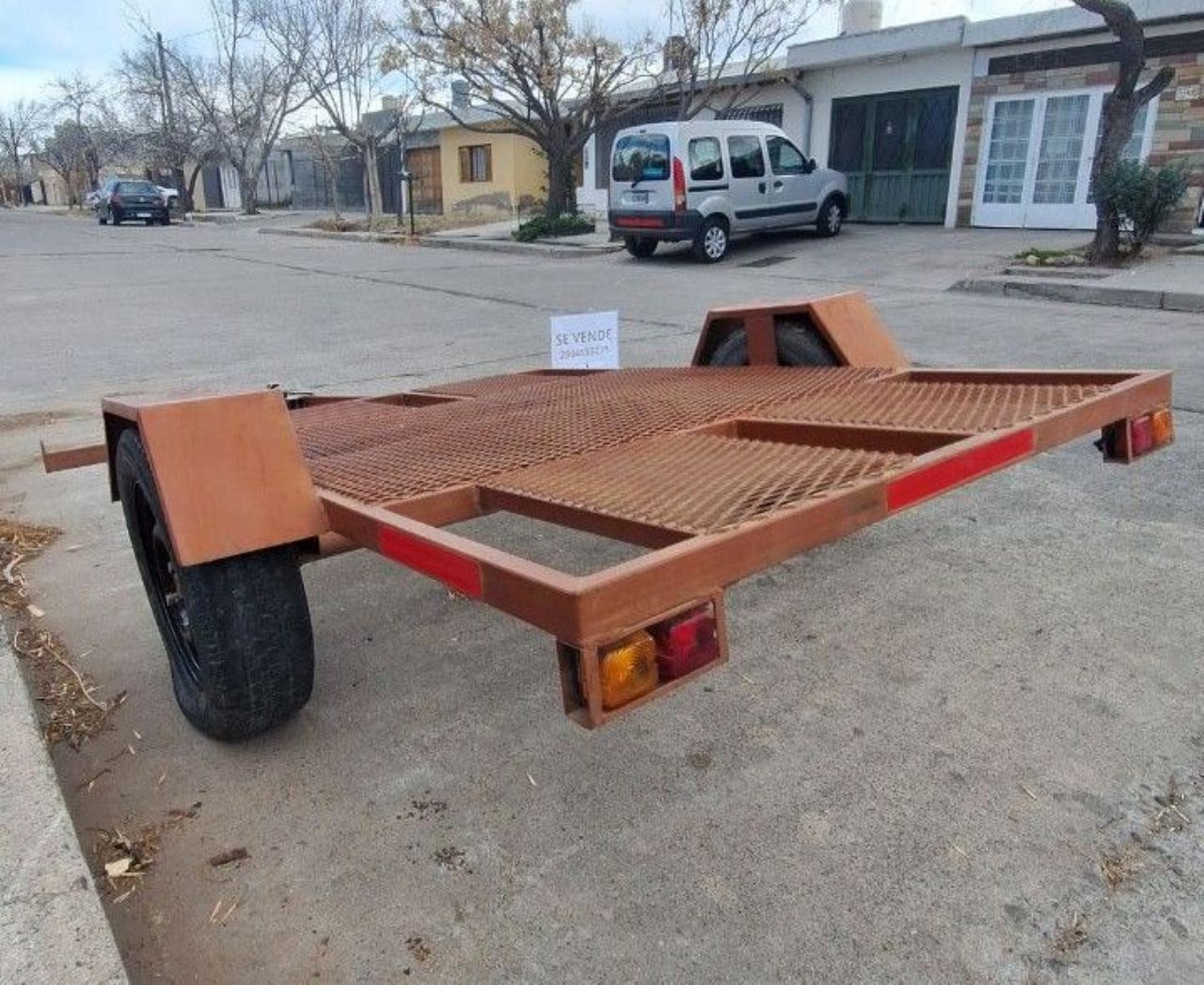 Trailer 1 eje Usado en Mendoza, deRuedas