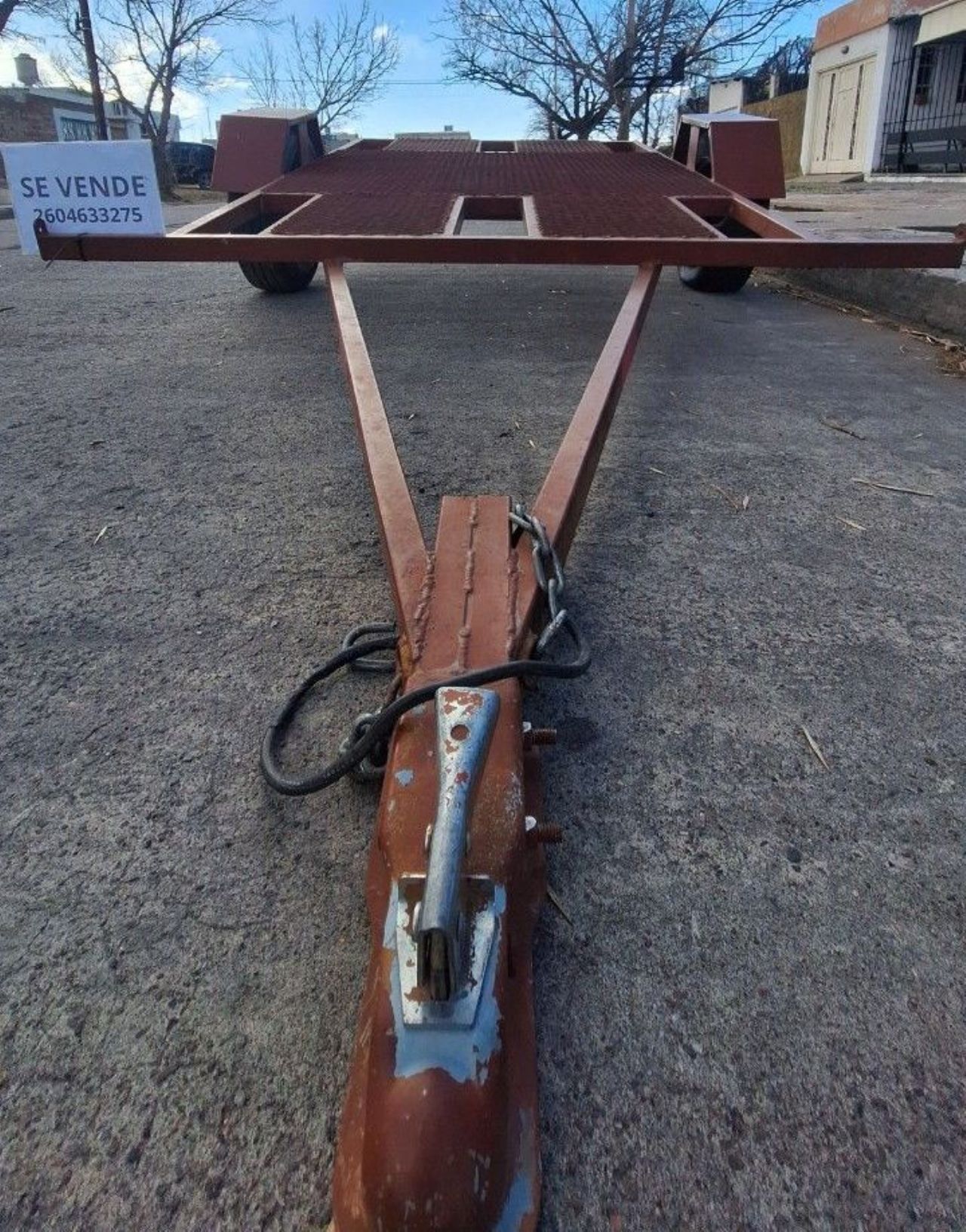 Trailer 1 eje Usado en Mendoza, deRuedas