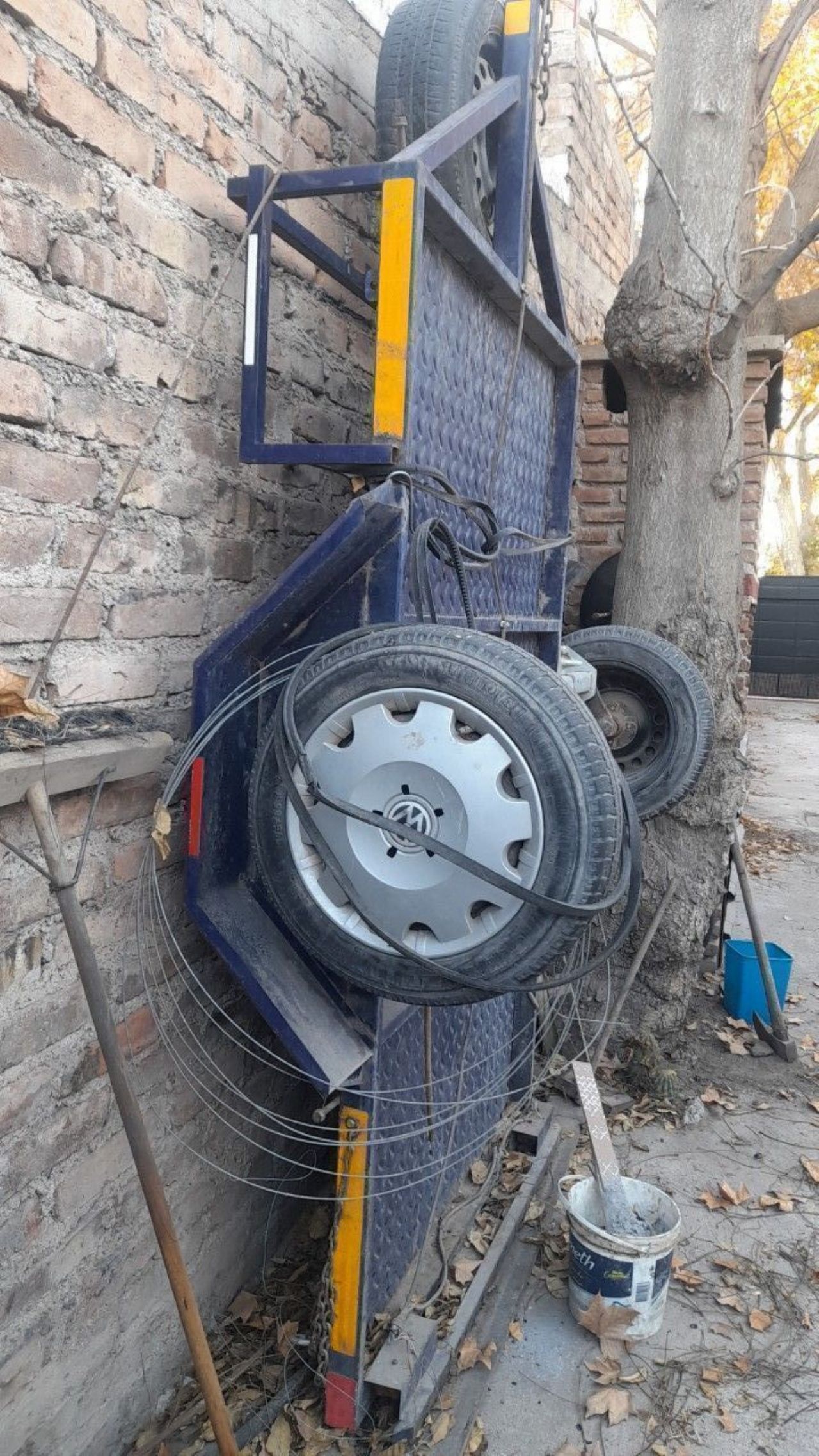 Trailer 1 eje Usado en Mendoza, deRuedas