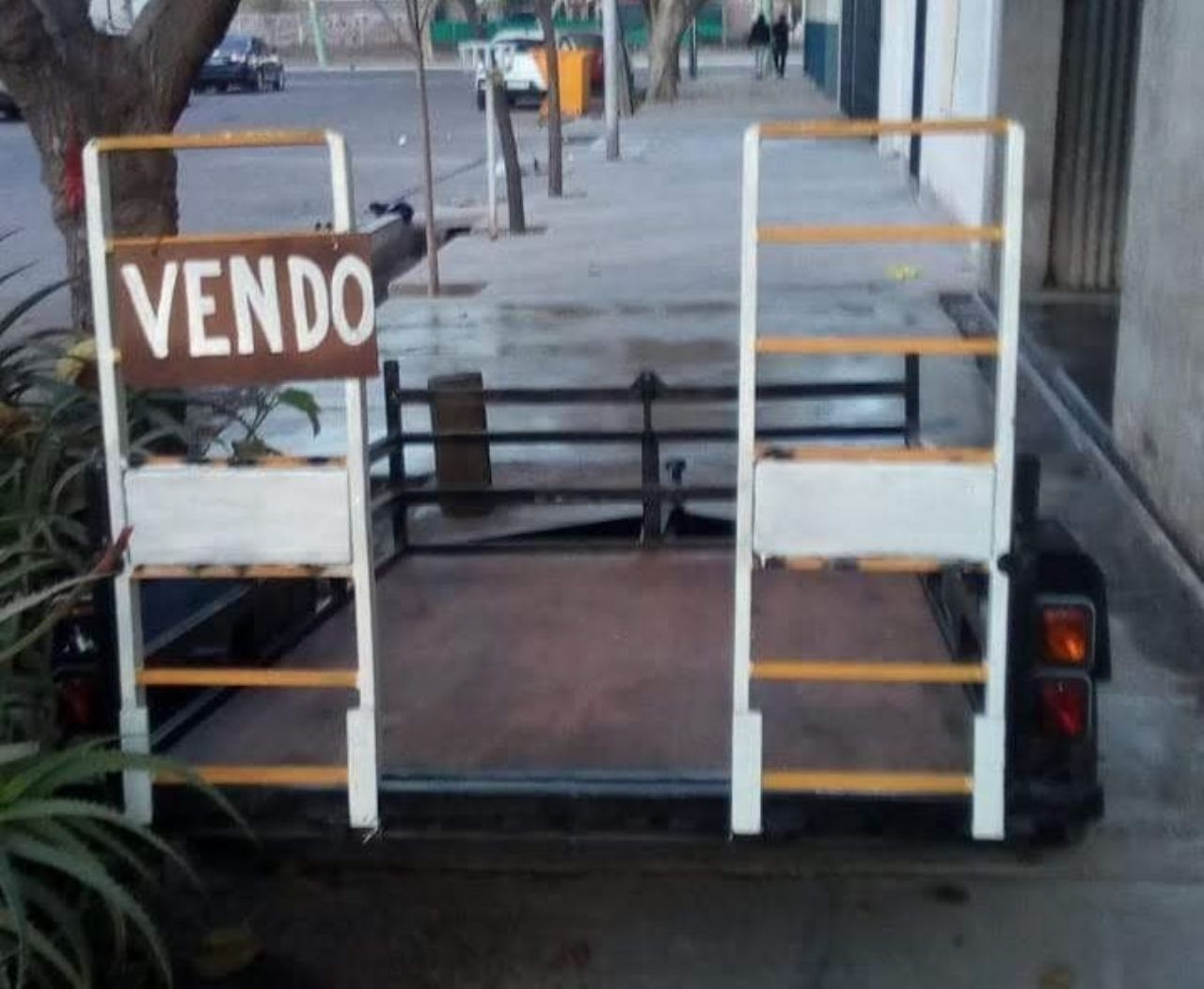 Trailer 1 eje Usado en Mendoza, deRuedas