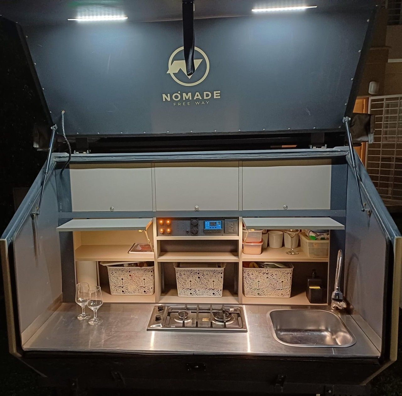 Trailer 1 eje Usado en Mendoza, deRuedas