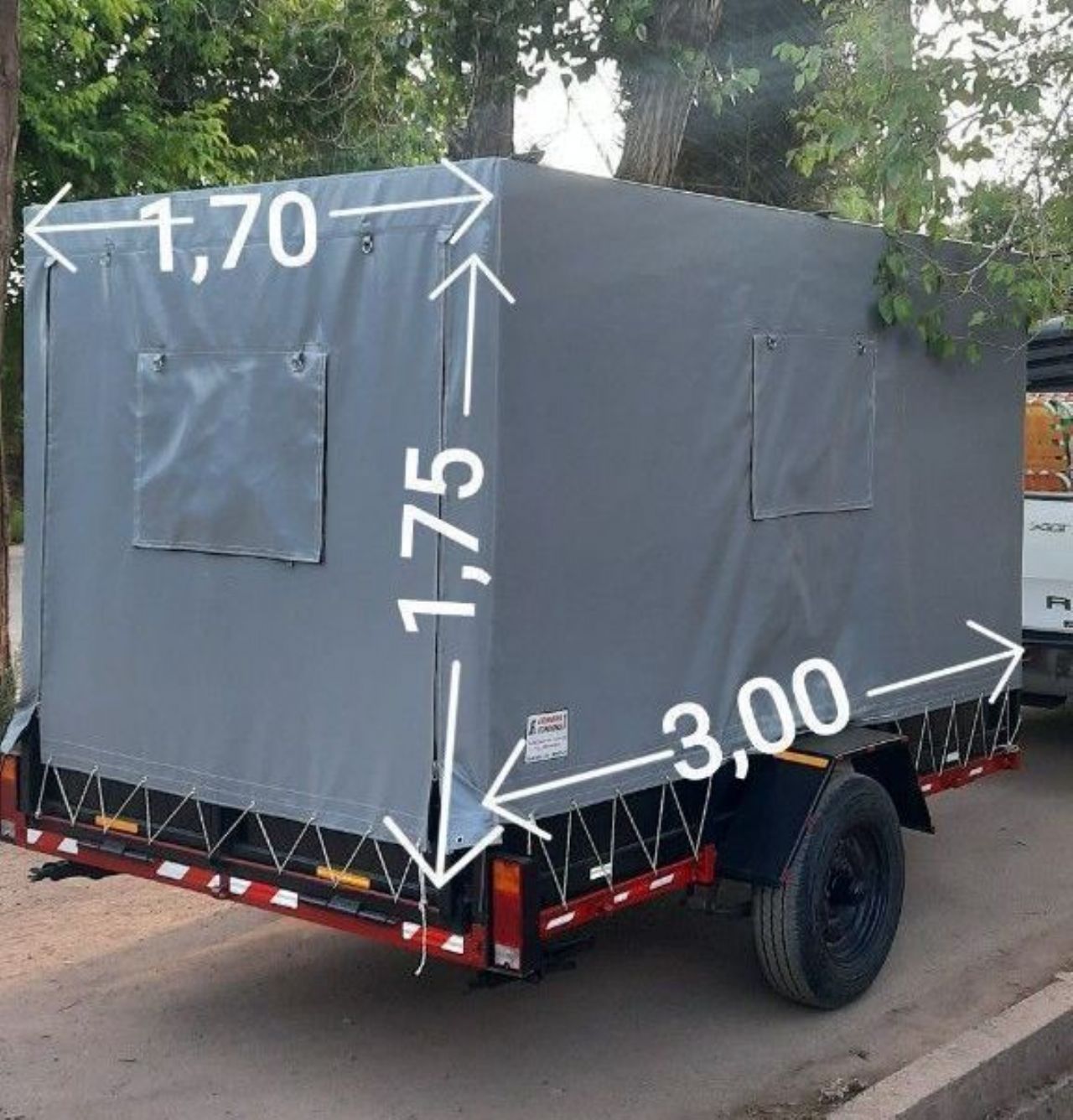 Trailer 1 eje Nuevo en Mendoza, deRuedas