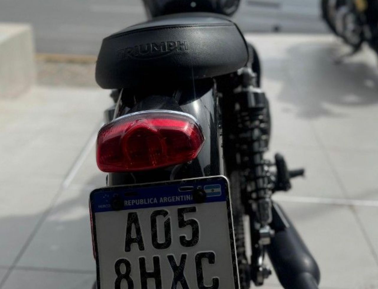 Triumph Bonneville Usada en San Juan, deRuedas