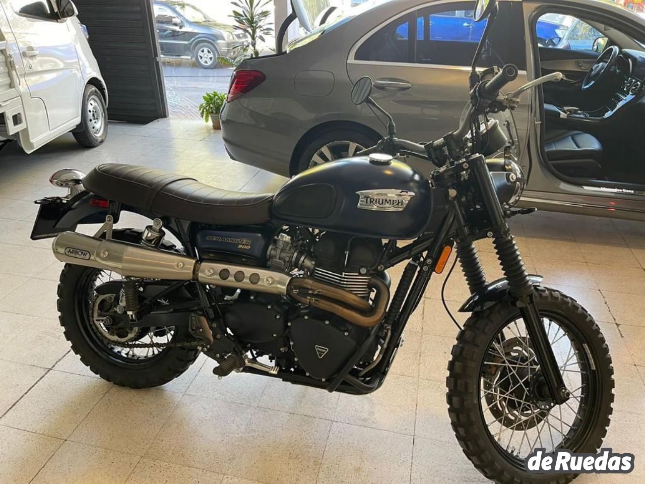 Triumph Scrambler Usada en Mendoza, deRuedas