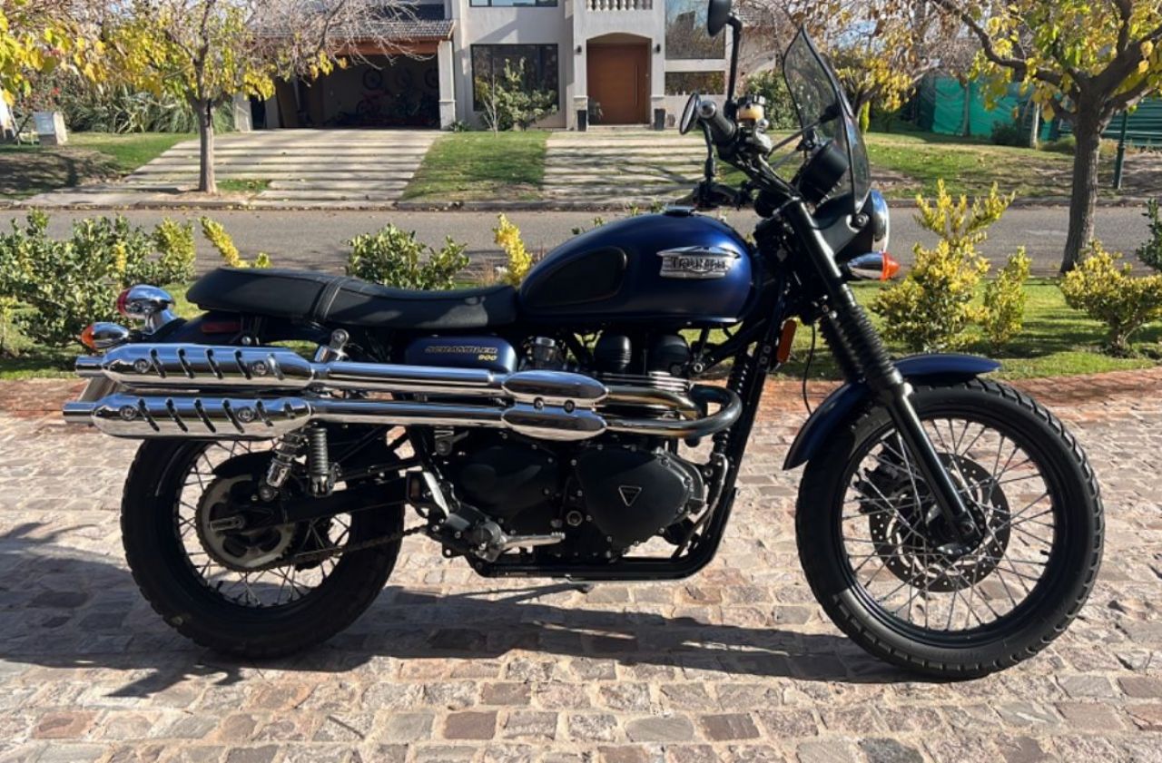 Triumph Scrambler Usada en Mendoza, deRuedas