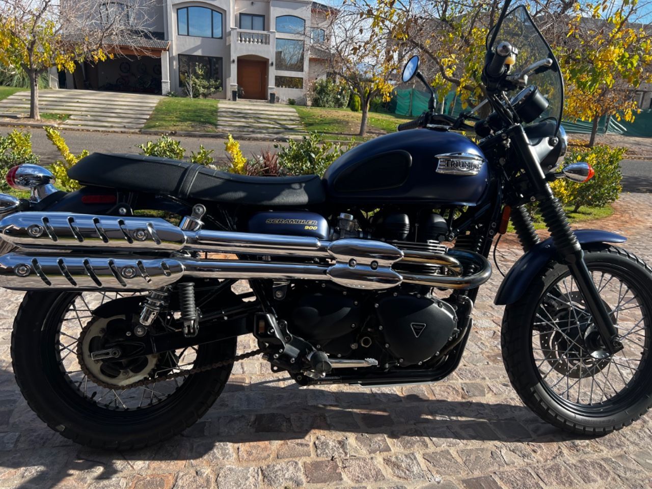 Triumph Scrambler Usada en Mendoza, deRuedas