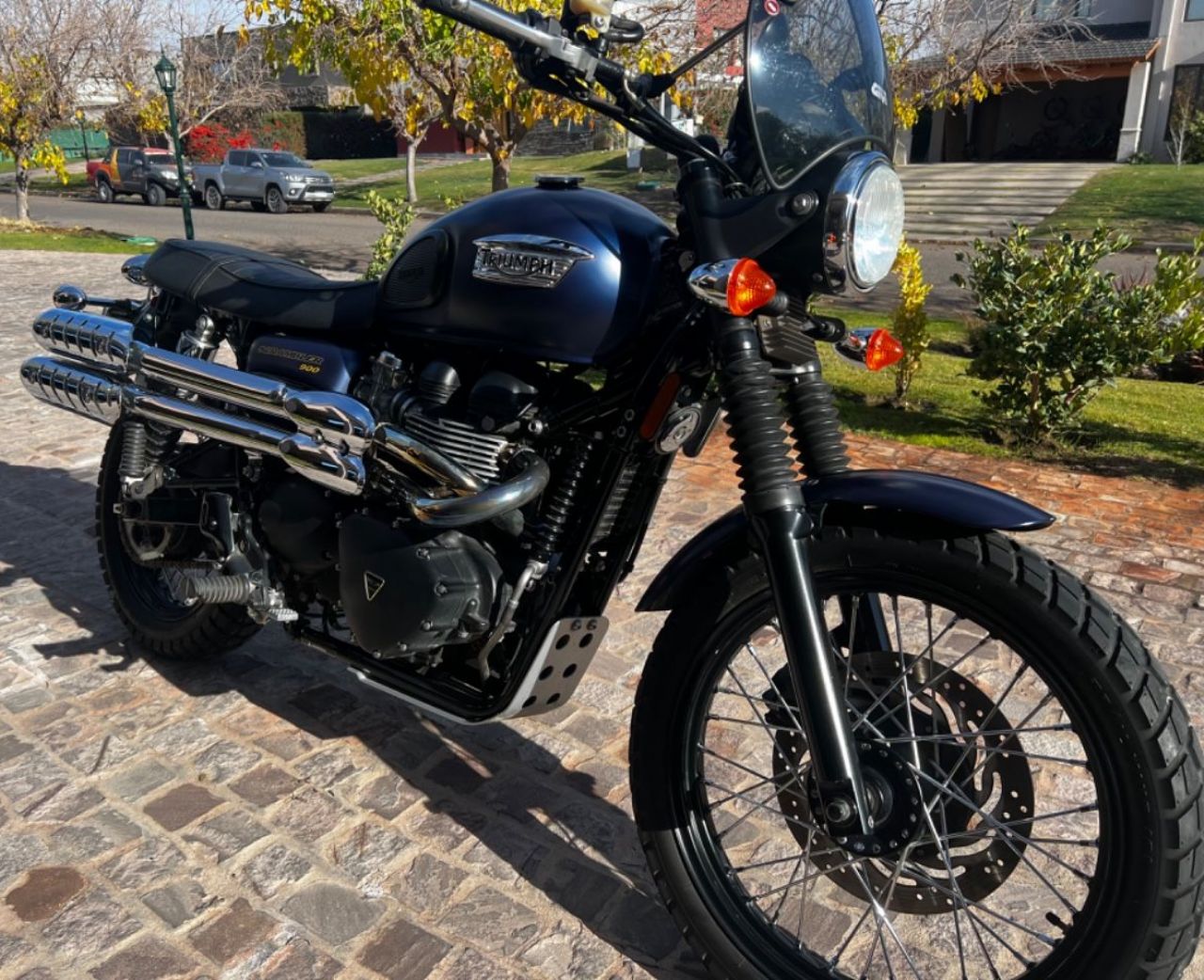 Triumph Scrambler Usada en Mendoza, deRuedas