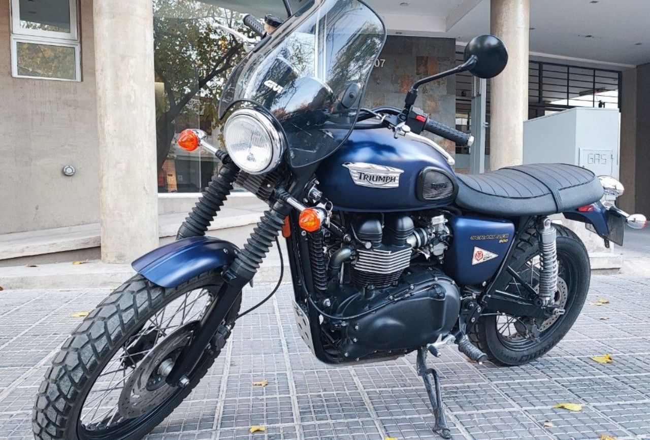 Triumph Scrambler Usada en Mendoza, deRuedas