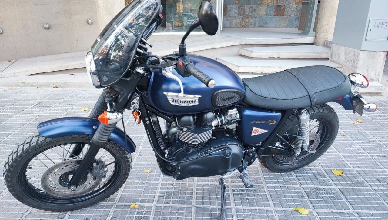 Triumph Scrambler Usada en Mendoza, deRuedas