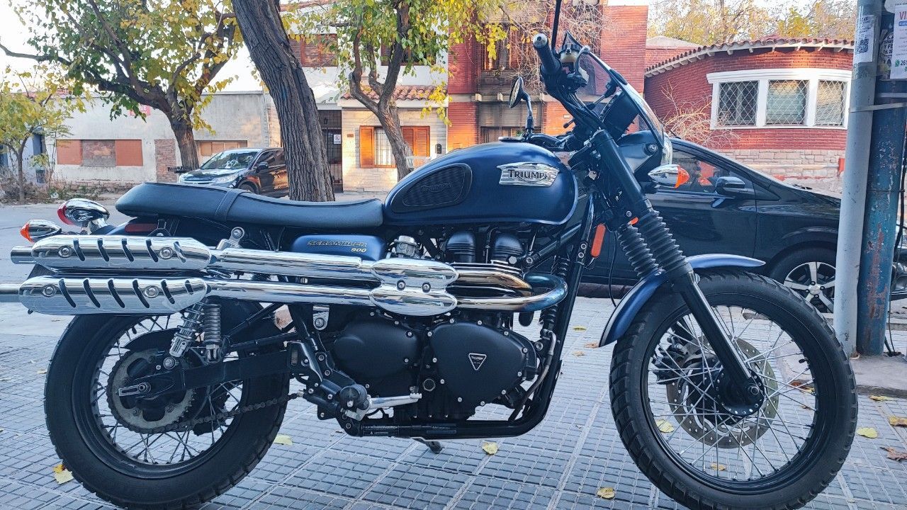 Triumph Scrambler Usada en Mendoza, deRuedas