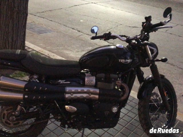 Triumph Scrambler Usada en Mendoza, deRuedas