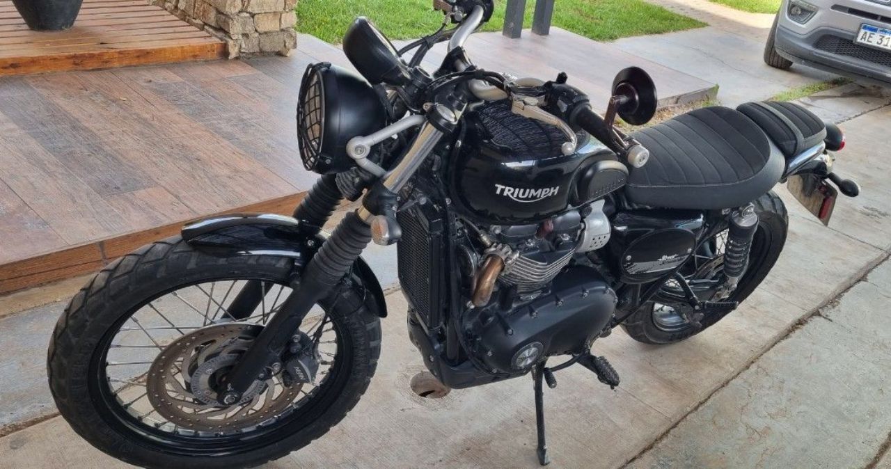 Triumph Scrambler Usada en Mendoza, deRuedas