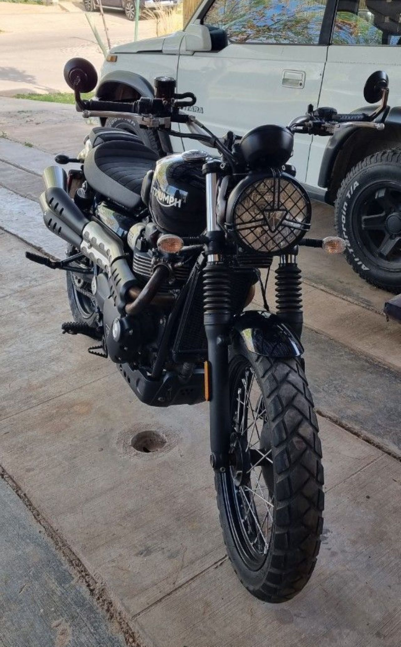 Triumph Scrambler Usada en Mendoza, deRuedas