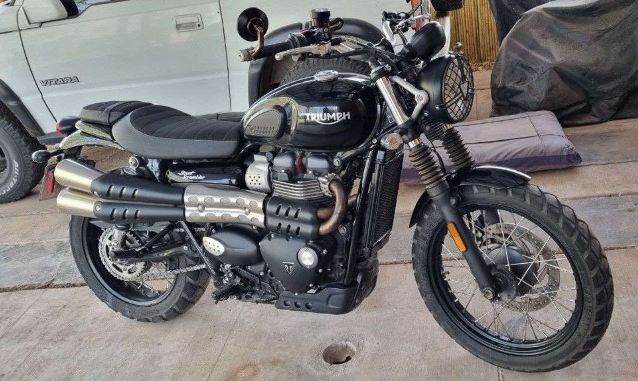Triumph Scrambler Usada en Mendoza, deRuedas