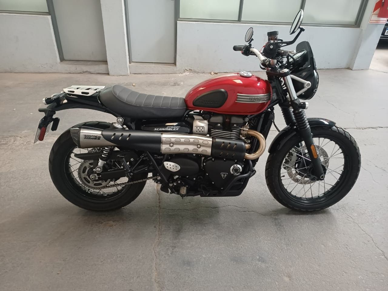 Triumph Scrambler Usada en Mendoza, deRuedas