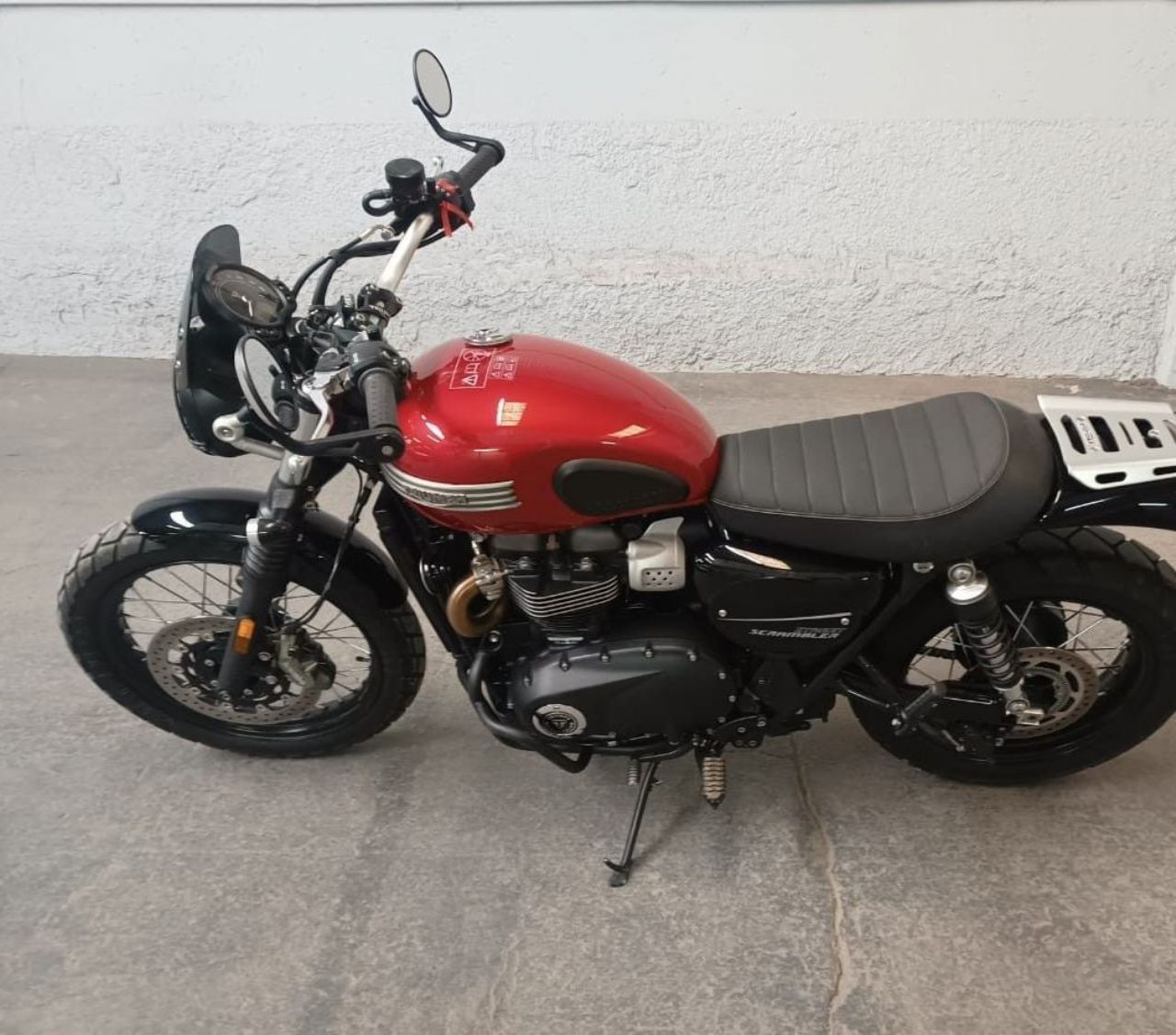 Triumph Scrambler Usada en Mendoza, deRuedas