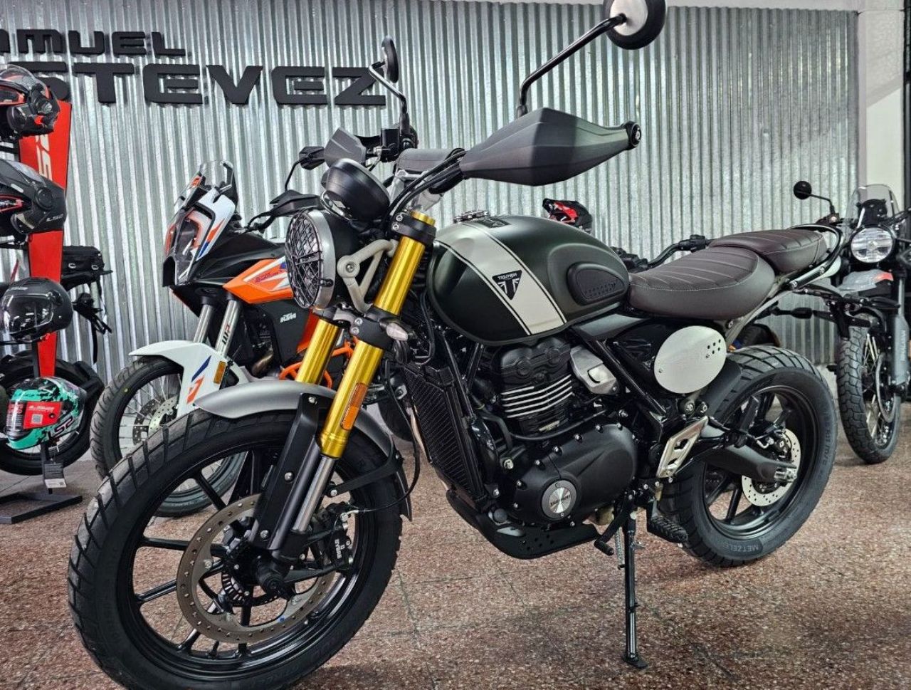 Triumph Scrambler Nueva Financiado en Mendoza, deRuedas