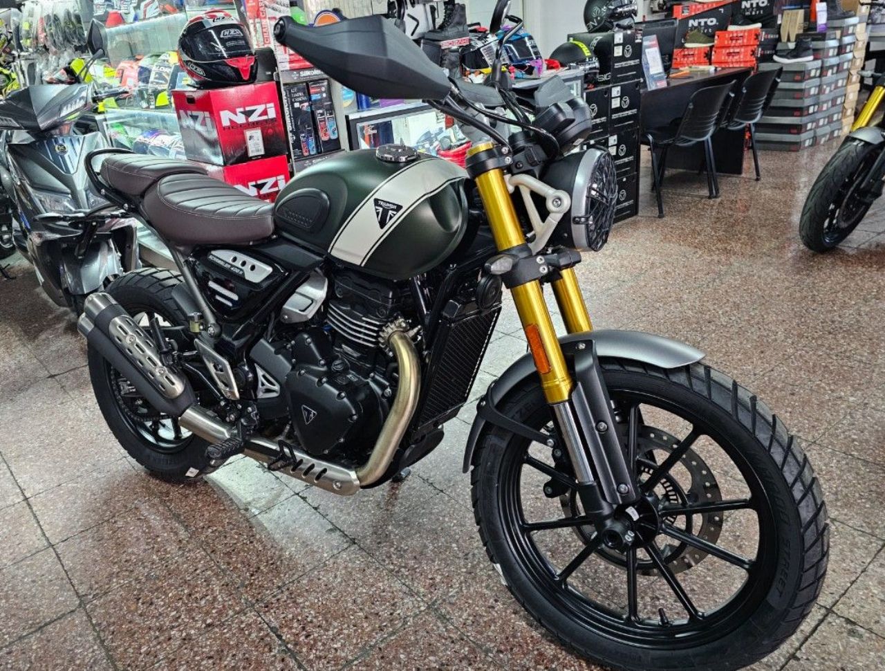 Triumph Scrambler Nueva Financiado en Mendoza, deRuedas
