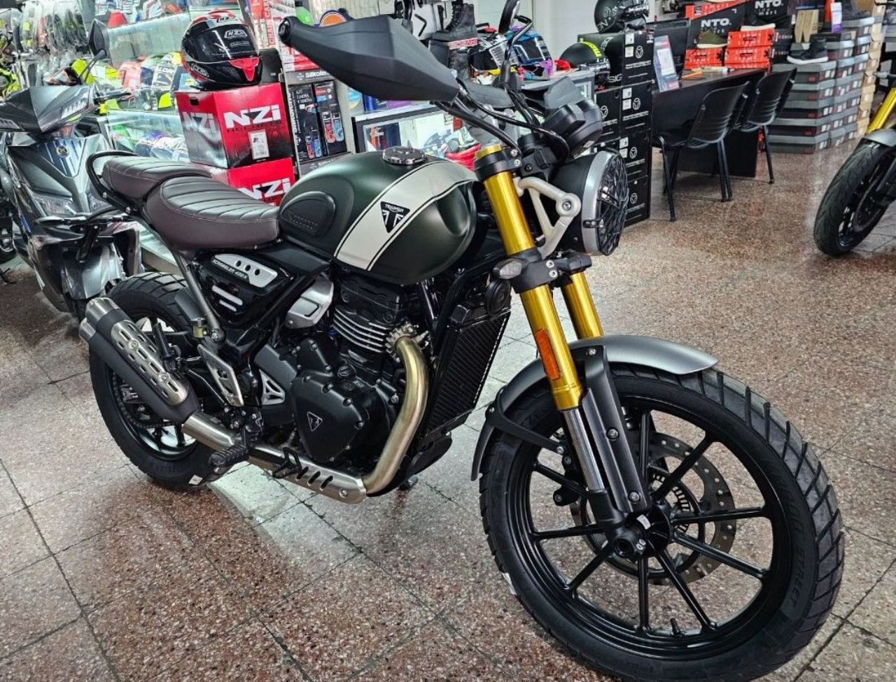 Triumph Scrambler Nueva Financiado en Mendoza, deRuedas