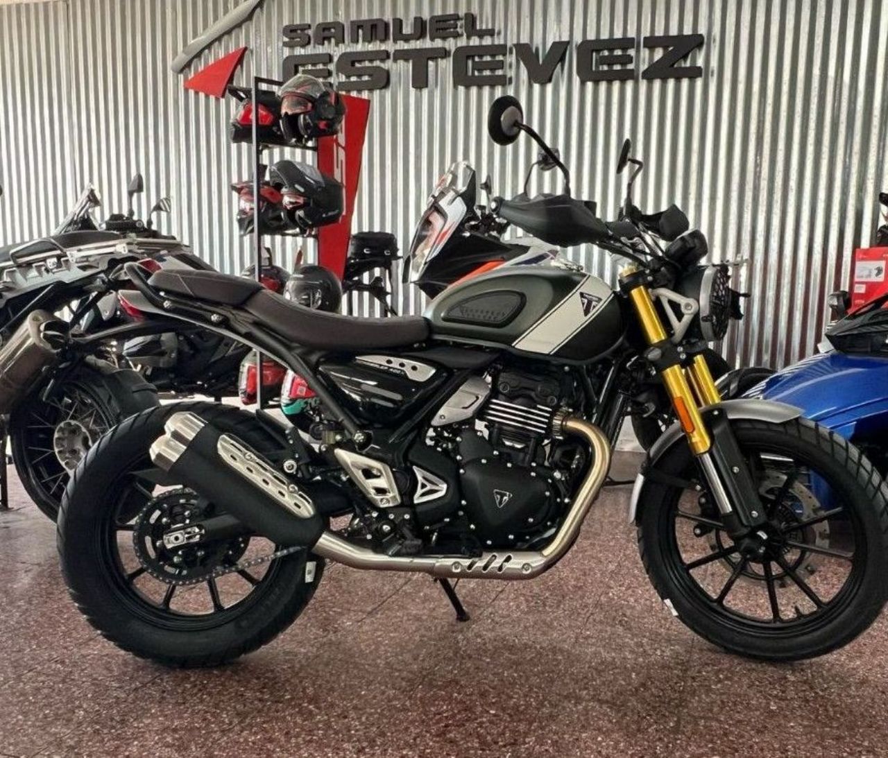 Triumph Scrambler Nueva Financiado en Mendoza, deRuedas