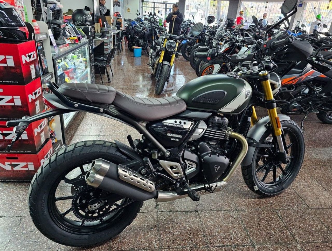 Triumph Scrambler Nueva Financiado en Mendoza, deRuedas