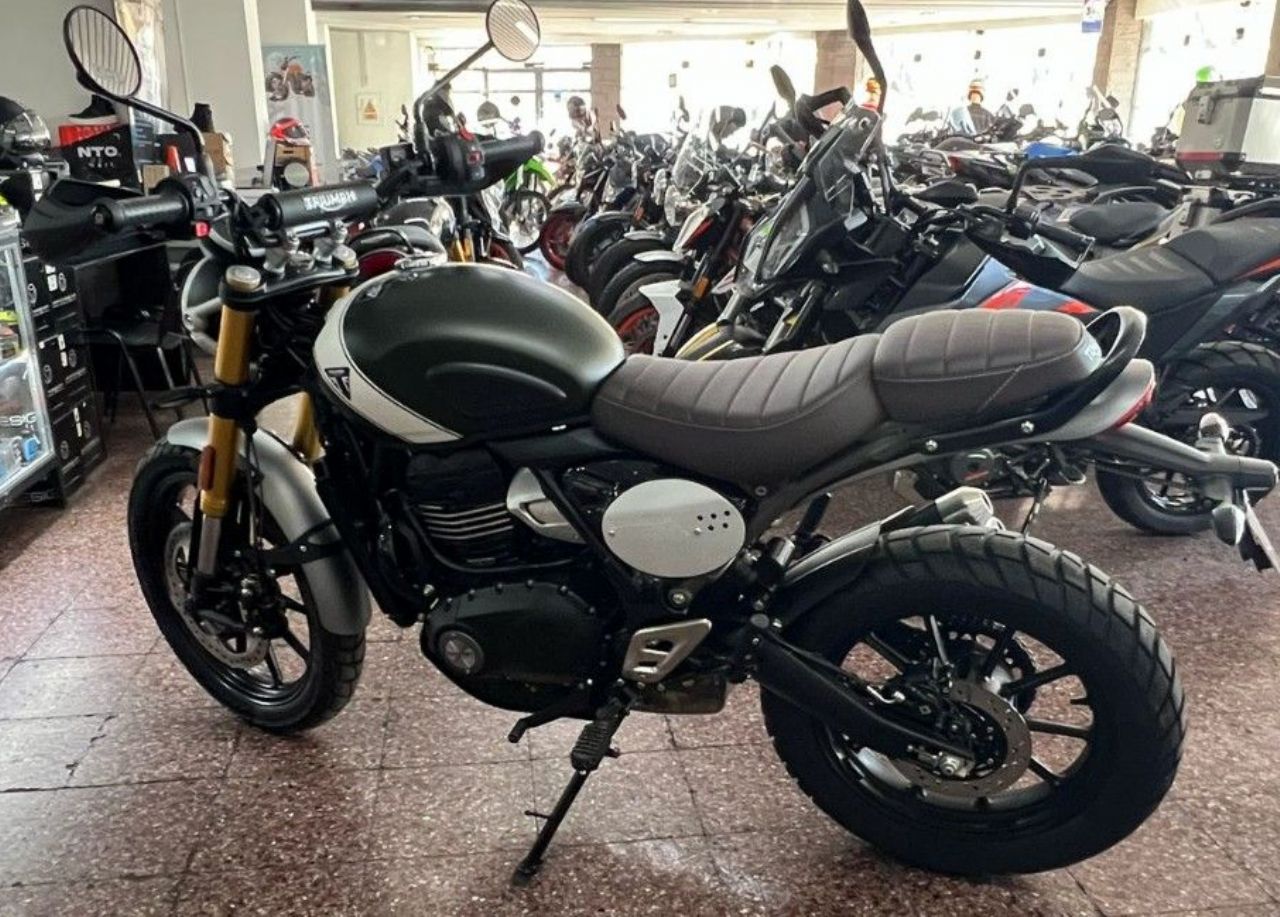 Triumph Scrambler Nueva Financiado en Mendoza, deRuedas
