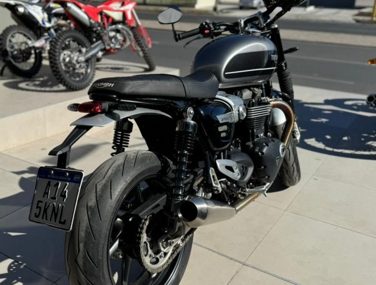 Triumph Speed Twin Usada Financiado en San Juan, deRuedas