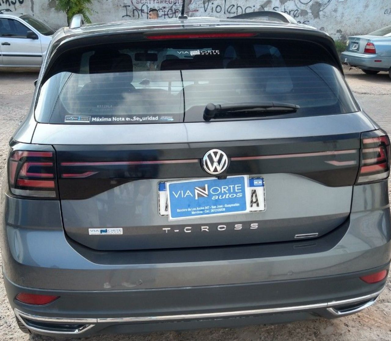 Volkswagen T-Cross Usado Financiado en Mendoza, deRuedas