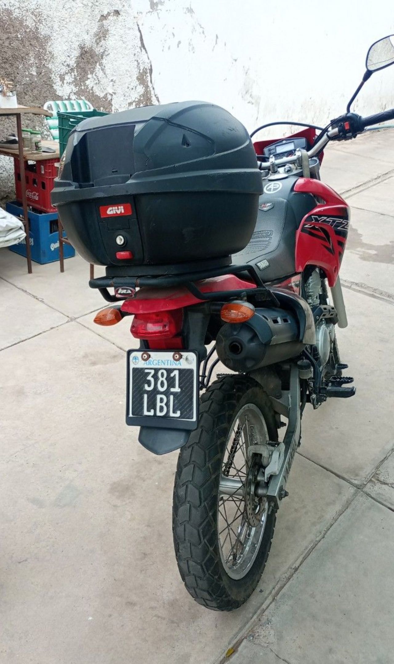 Yamaha XTZ Usada en Mendoza, deRuedas
