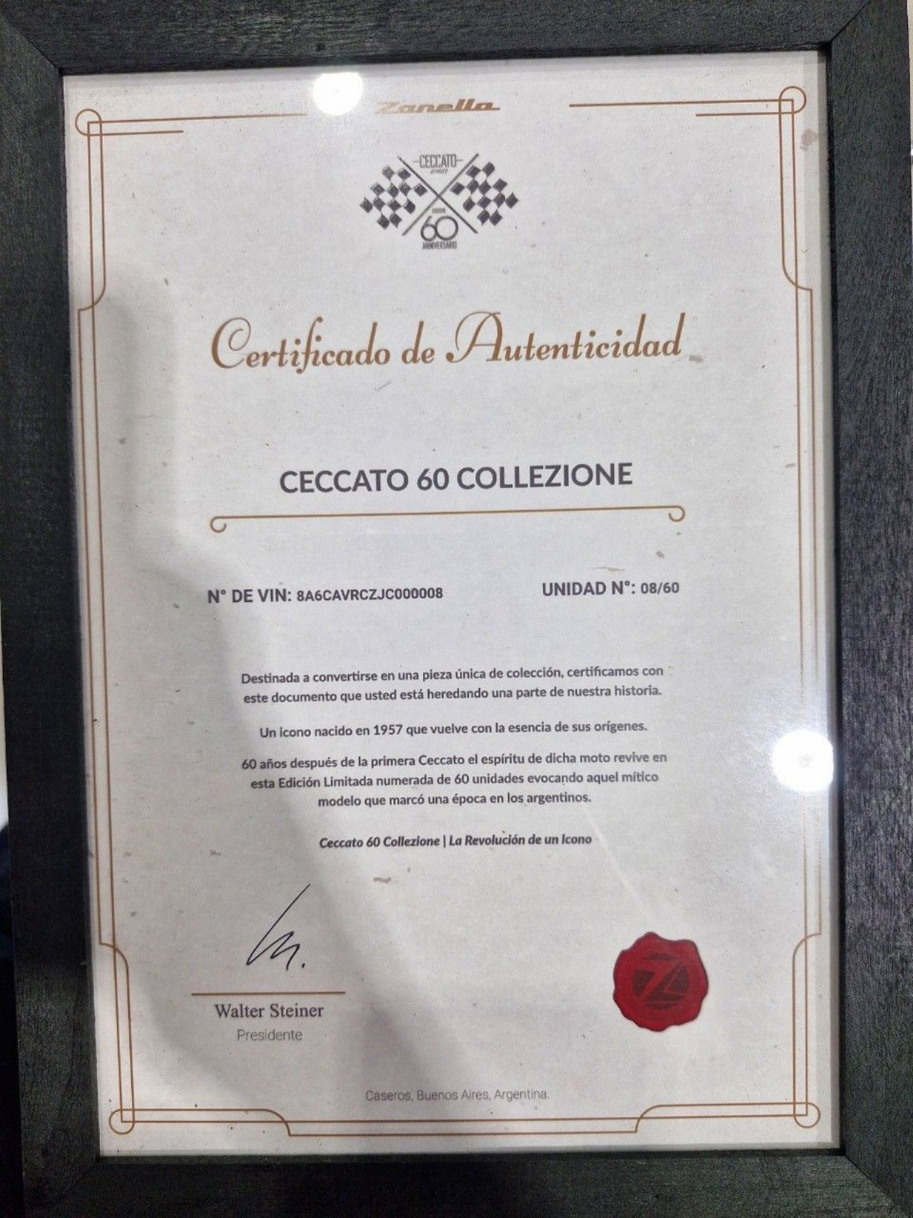 Zanella Ceccato Usada en Mendoza, deRuedas